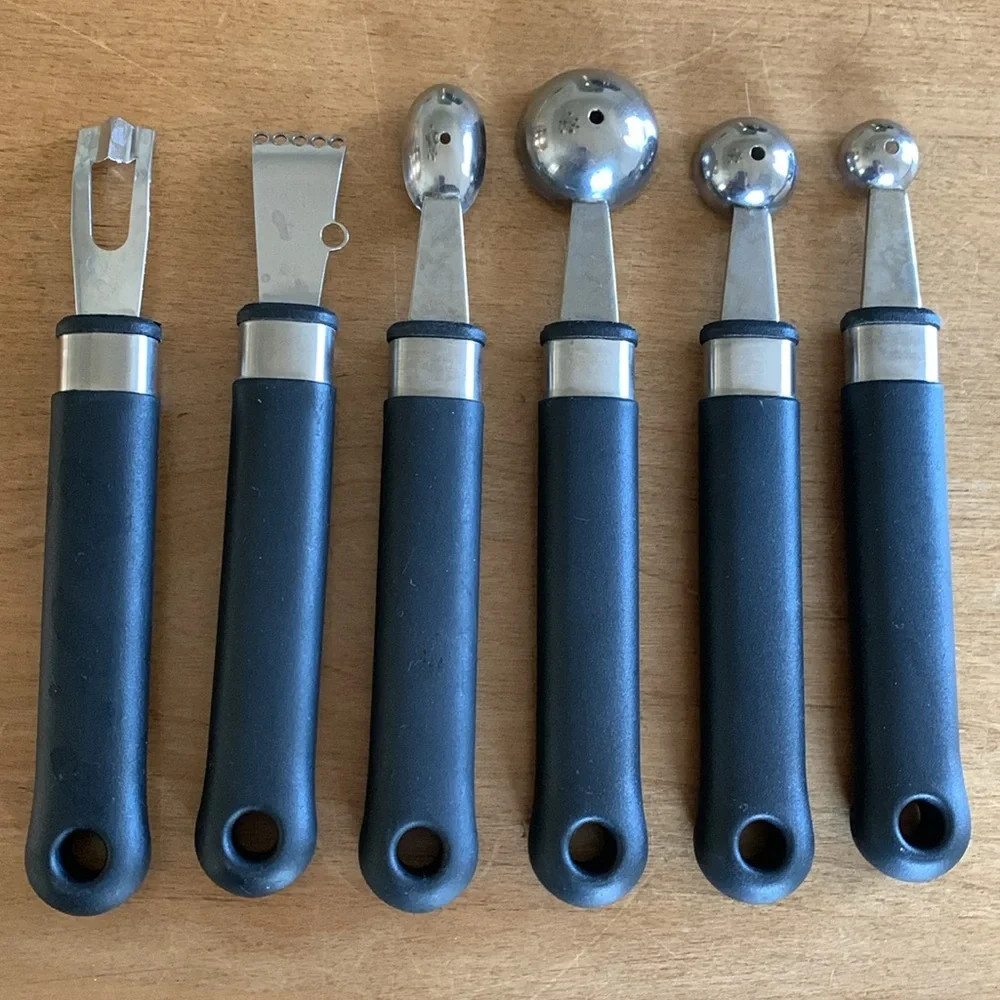 Messermeister 6 Piece Stainless Steel Garnishing Set